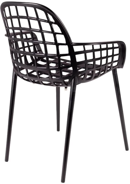 Krzesło ogrodowe czarne Albert Kuip