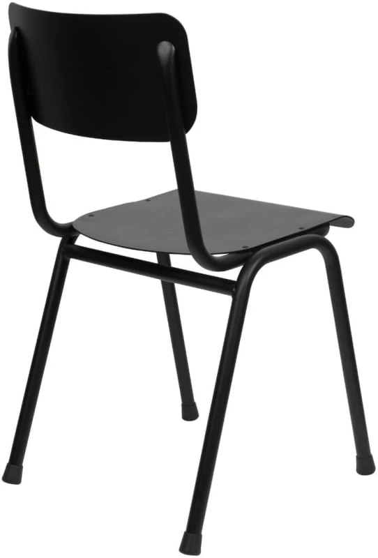 Krzesło outdoor czarne Back to school