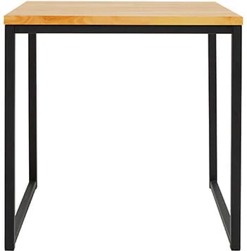Moderní malý konferenční stolek 50 s dřevěnou deskou Aroz