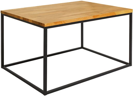 Moderní malý konferenční stolek 100 s dřevěnou deskou Aroz