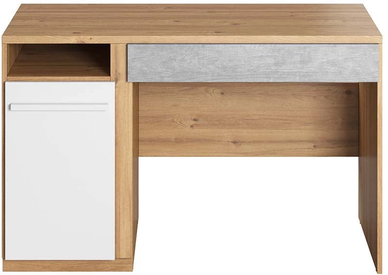 Funkcjonalne biurko z szufladą i szafką do pokoju dziecięcego i młodzieżowego Plano