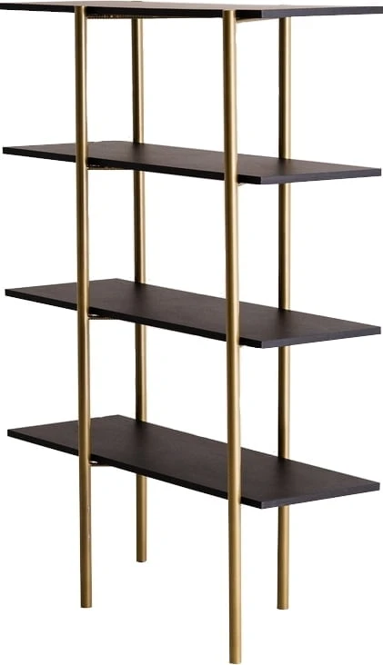 Regál Rave Solid Wood hnědý 110x35