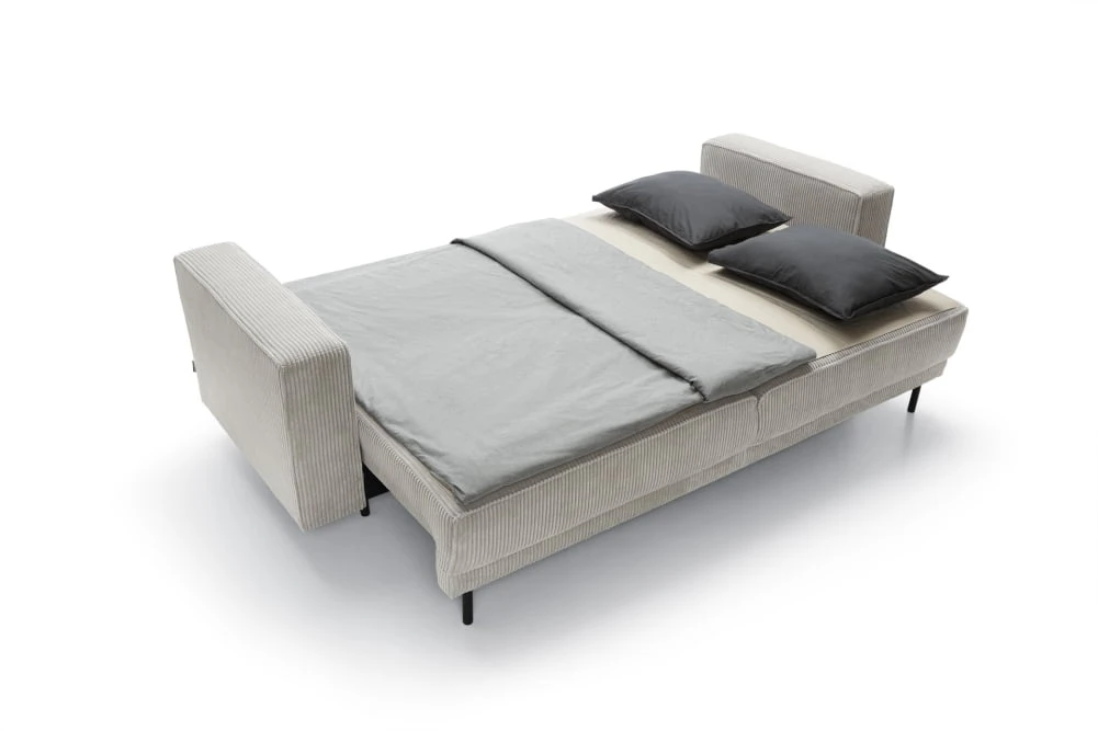 3-místná pohovka Modo s funkcí spaní typu DL a úložným prostorem na lůžkoviny