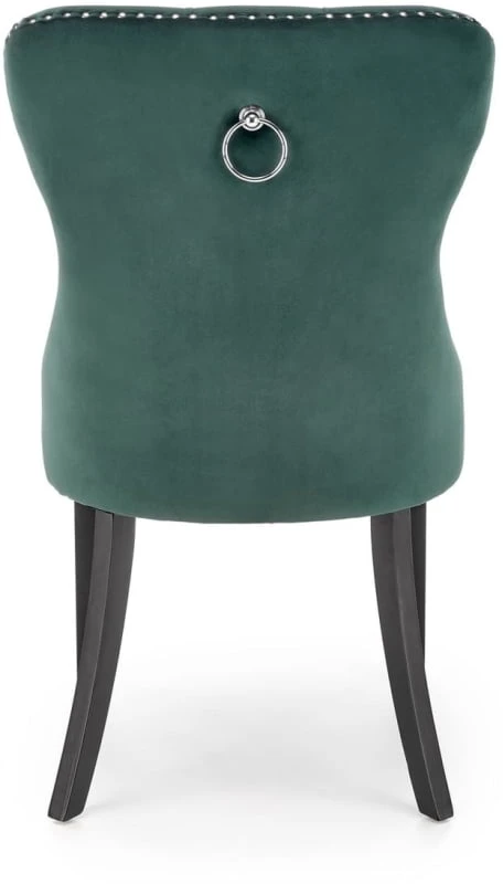 Čalouněná židle Miya do jídelny zelená