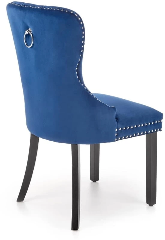 Čalouněná židle Miya do jídelny modrá