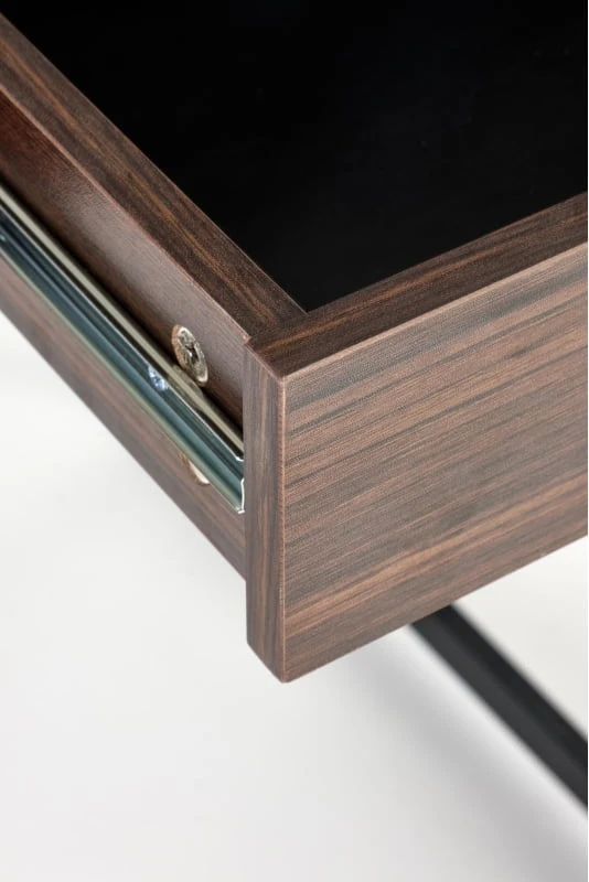 Eleganckie biurko z wnęką oraz z szufladami do biura lub gabinetu B46