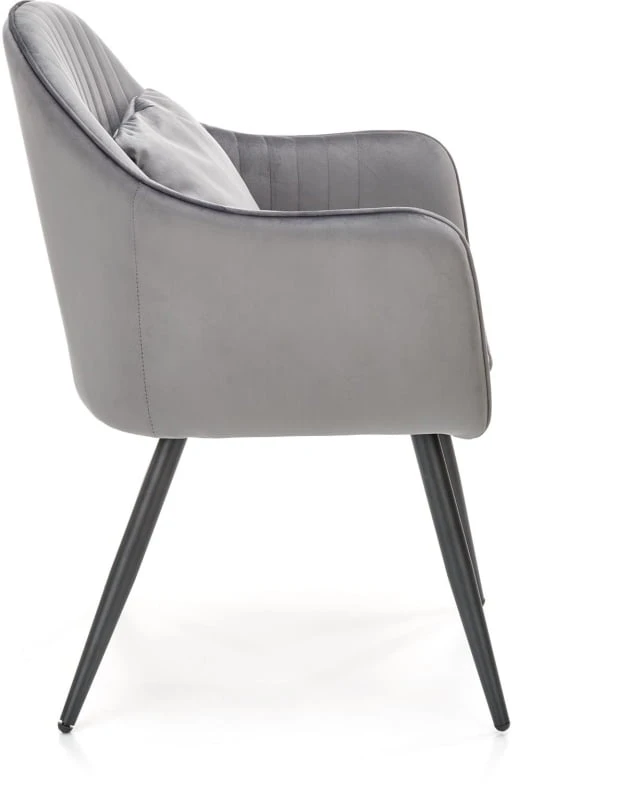 Pohodlná židle s područkami a polštářem K-464
