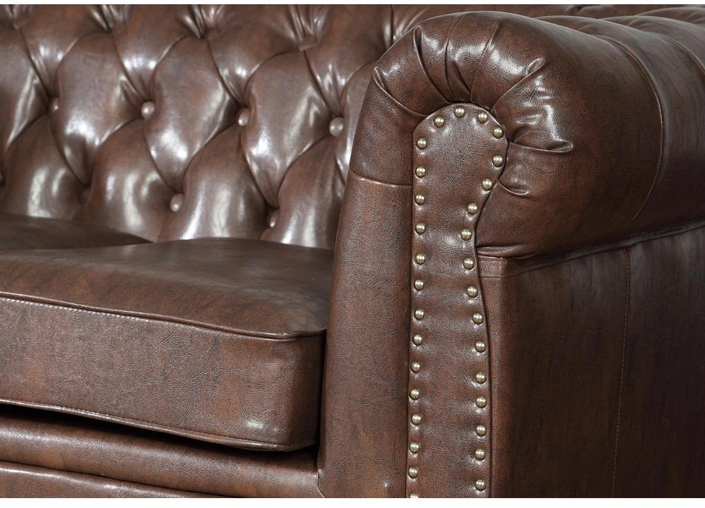 Sofa 2-osobowa Chesterfield Oxford z funkcją spania