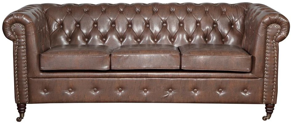 Sofa 3-osobowa Chesterfield Oxford z funkcją spania