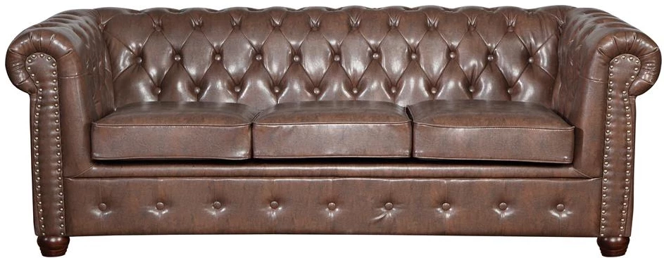 Sofa 3-osobowa Chesterfield Oxford z funkcją spania