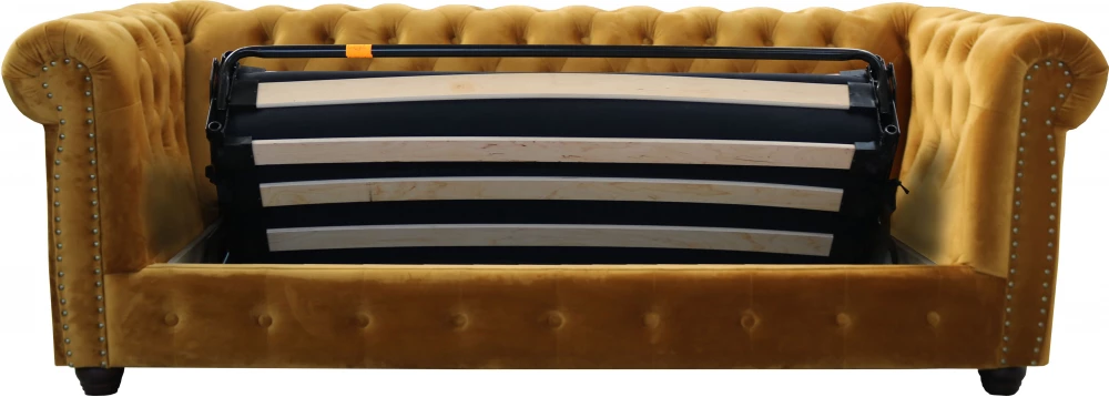 Sofa 3-osobowa Chesterfield Oxford z funkcją spania