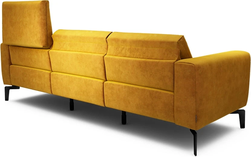 Sofa 3-osobowa z pufą Cosy