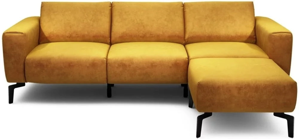 Sofa 3-osobowa z pufą Cosy