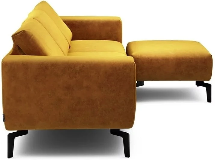 Sofa 3-osobowa z pufą Cosy