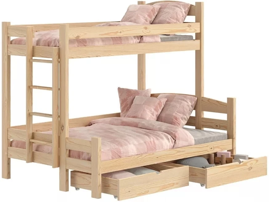 Patrová postel do dětského pokoje Leon 80x200