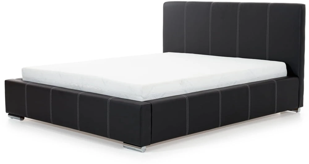 Čalouněná postel bez úložného prostoru na lůžkoviny do ložnice Lucy 160x200