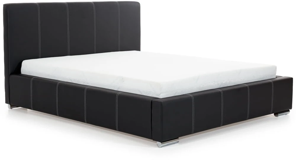 Čalouněná postel bez úložného prostoru na lůžkoviny do ložnice Lucy 180x200