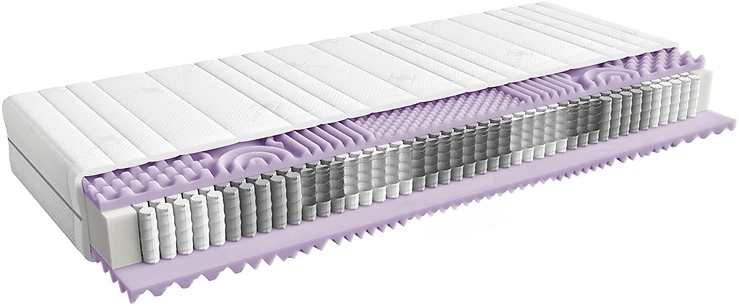 Sestava postel do ložnice Tetrix B 90 a matrace Mimas