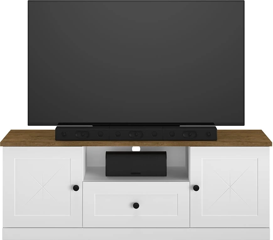 Moderní TV stolek s otevřeným výklenkem do obývacího pokoje Lille