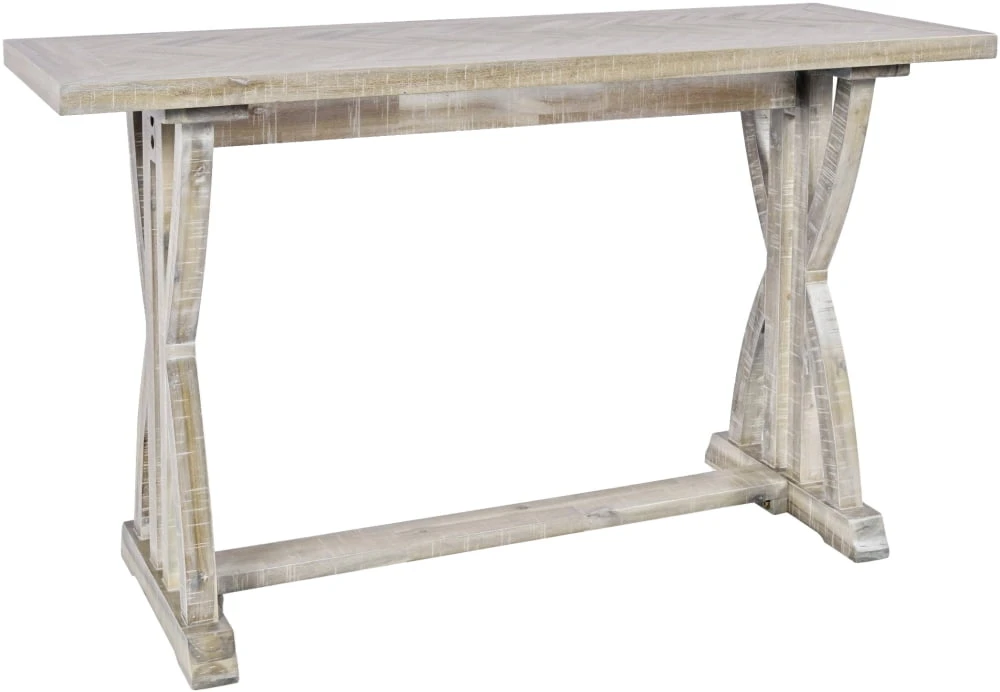 Dřevěný konzolový stolek do ložnice Avola