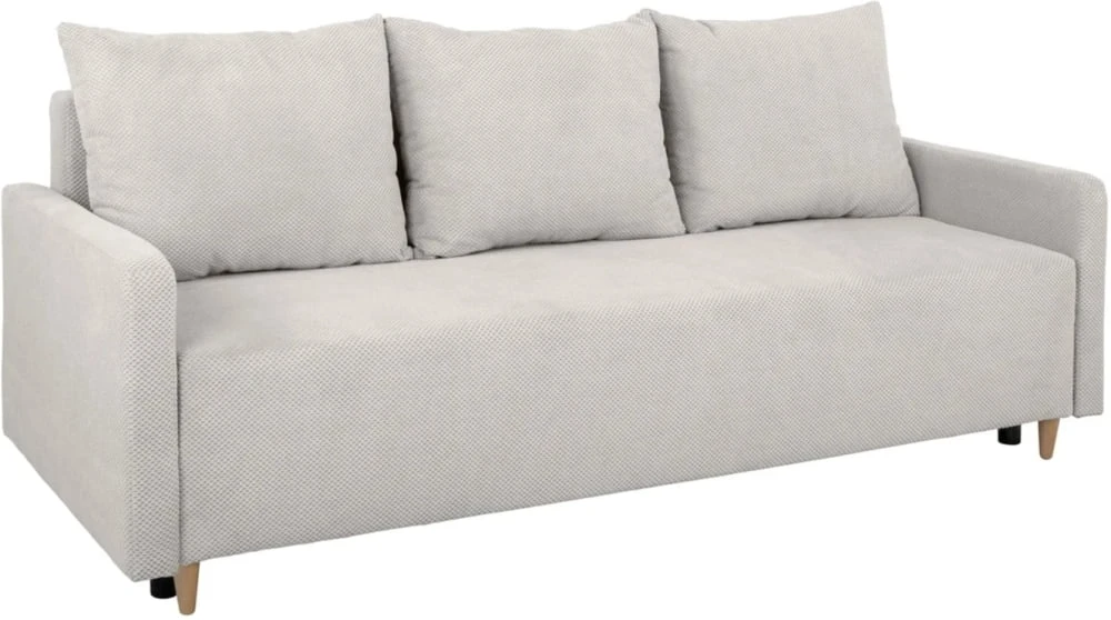 Sofa 3-osobowa Sigma z funkcją spania typu DL i pojemnikiem na pościel