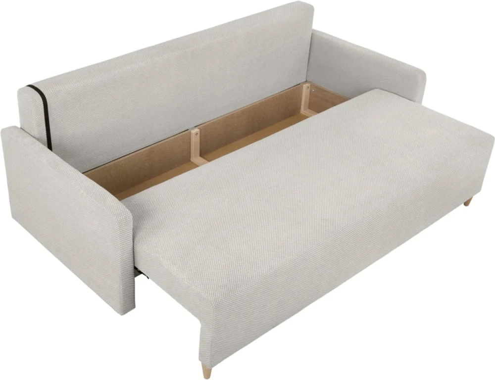 Sofa 3-osobowa Sigma z funkcją spania typu DL i pojemnikiem na pościel