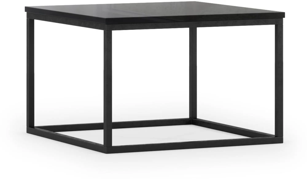 Konferenční stolek na kovových rámech do obývacího pokoje Avorio 60 Black