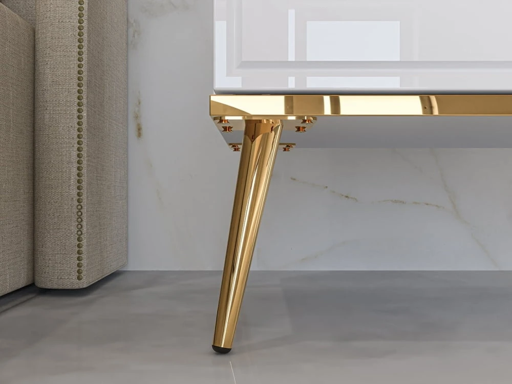 Moderní noční stolek se zásuvkou do ložnice Goldin