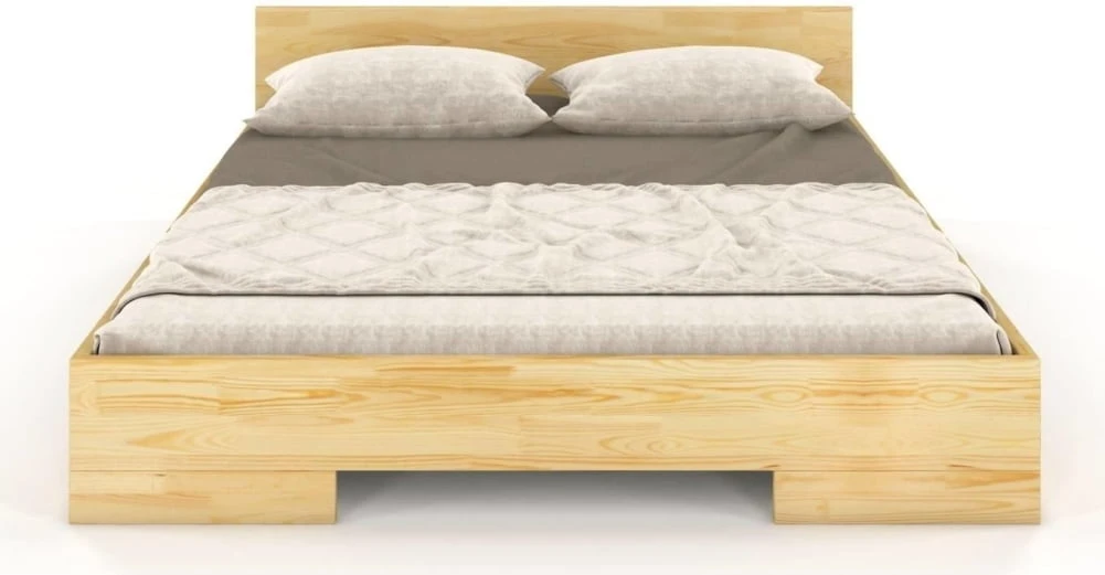 Dřevěná postel borovicová 90 do ložnice Spectrum long
