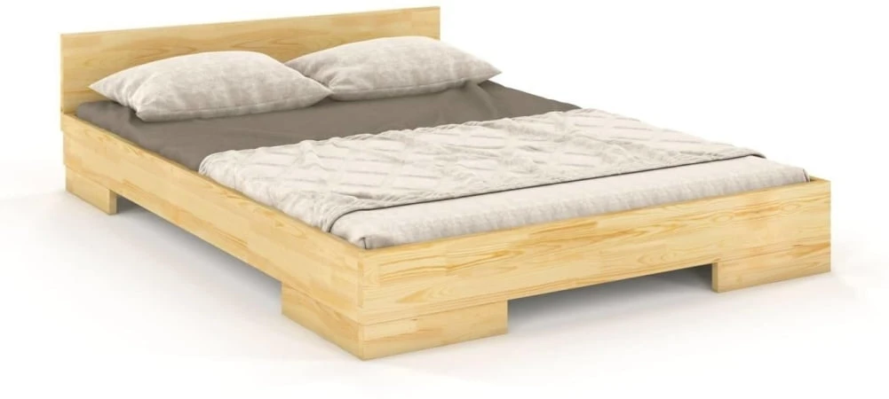Łóżko drewniane sosnowe do sypialni Spectrum 140 long
