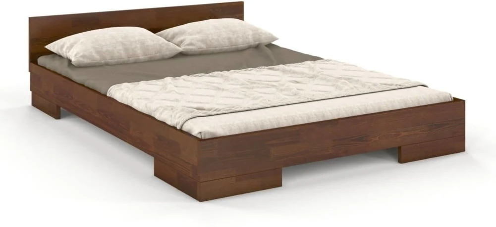Łóżko drewniane sosnowe do sypialni Spectrum 180 long