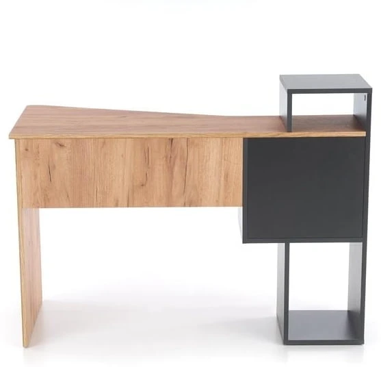 Wielofunkcyjne biurko Conti antracyt-dąb wotan 