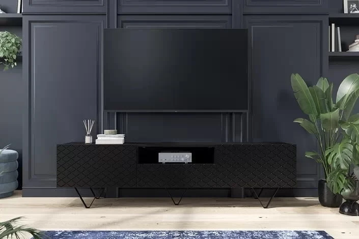 Praktický TV stolek s výklenkem do obývacího pokoje Solla