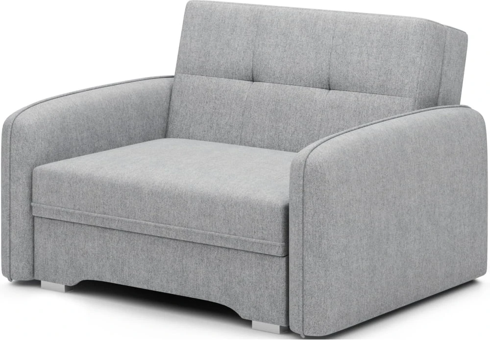 Sofa 1-osobowa Laine z funkcją spania typu DL i pojemnikiem na pościel