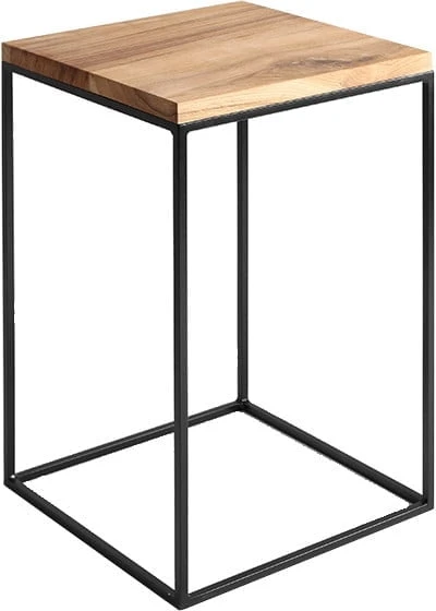 Konferenční stolek na kovových rámech do obývacího pokoje Tensio Solid Wood 30