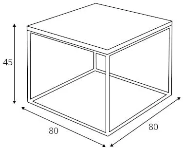 Stolik Tensio Solid Wood 80