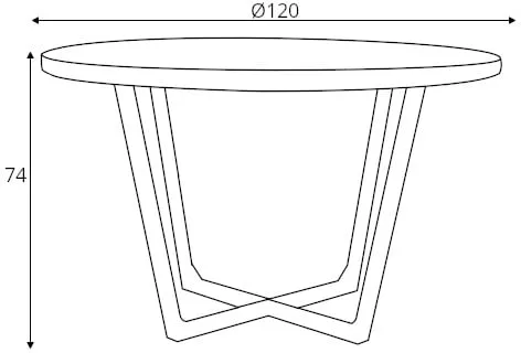 Stół Maple Basic 120
