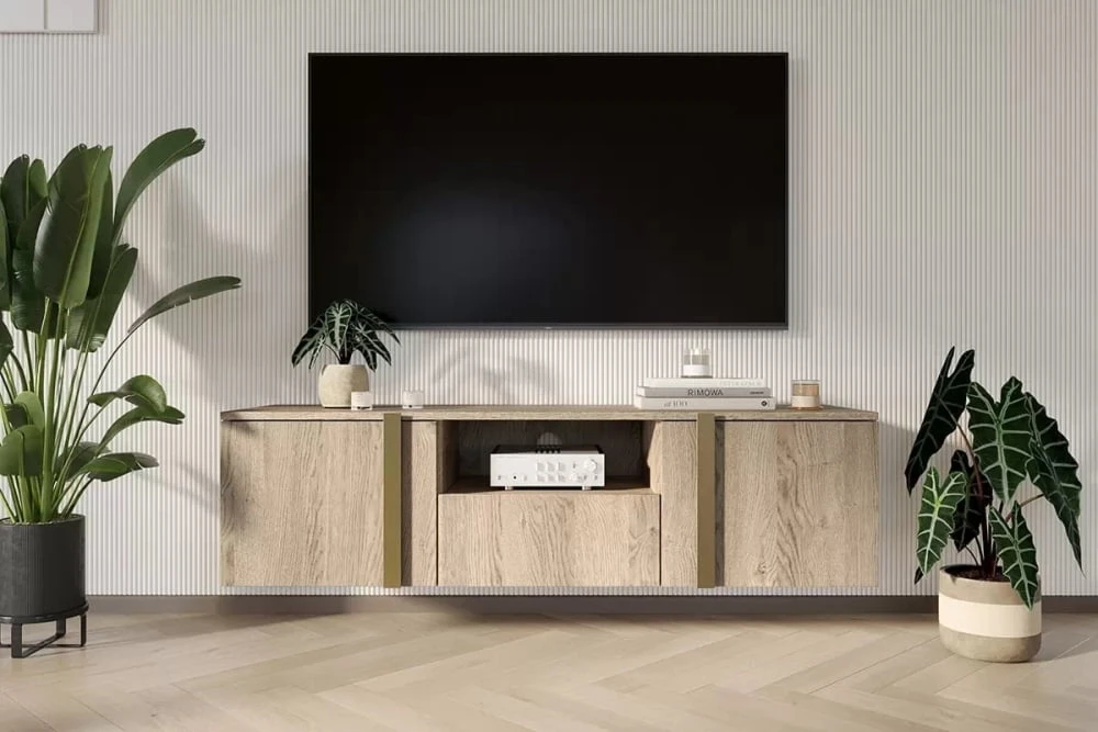 Závěsný TV stolek do obývacího pokoje Verio 150