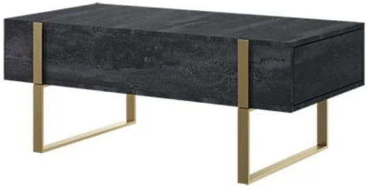 Elegantní konferenční stolek na kovových rámech do obývacího pokoje Verio 120