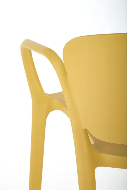Hořčicová židle K-491