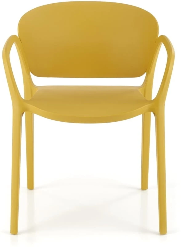 Krzesło musztardowe K-491