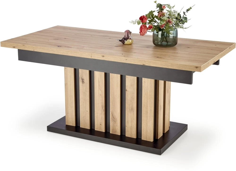 Konferenční stolek Baretti do obývacího pokoje dub artisan-černý