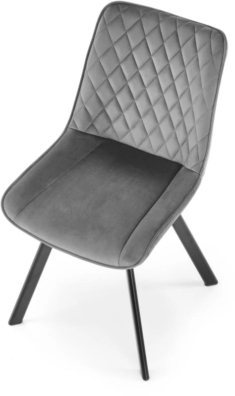 Židle tmavě popelavá K-520