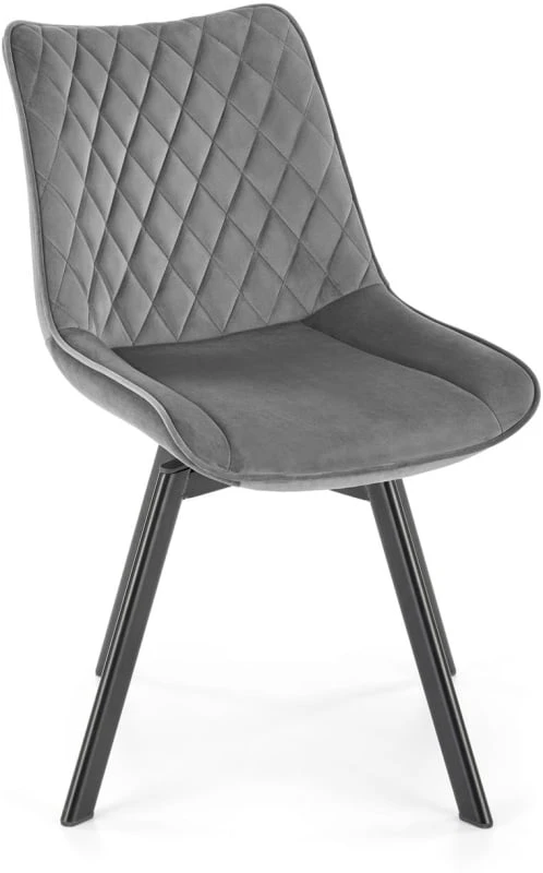 Židle tmavě popelavá K-520