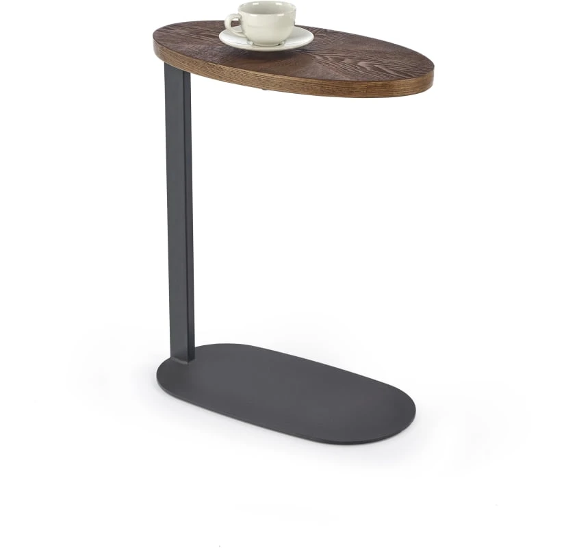 Kavový stolek Delphi ořech s černou