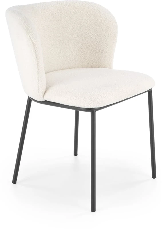 Židle krémově bílá K-518