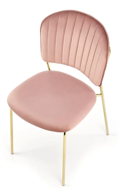 Krzesło różowe K-499