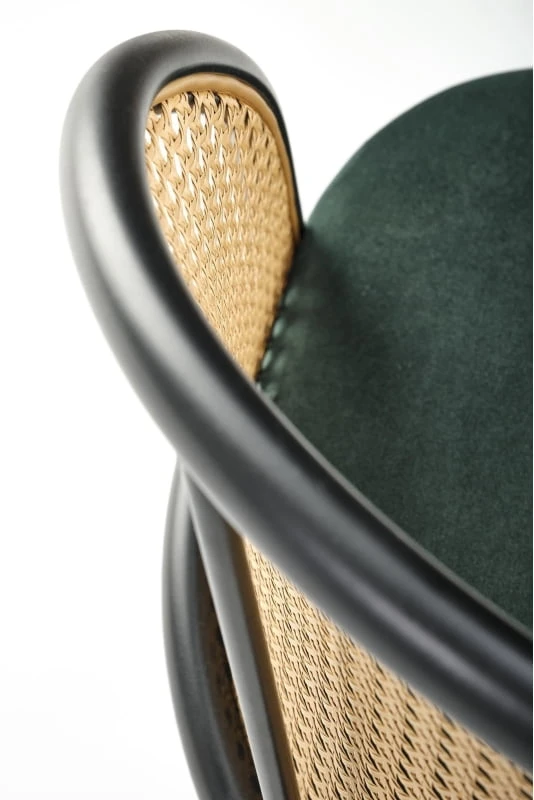 Tmavě zelená židle K-508