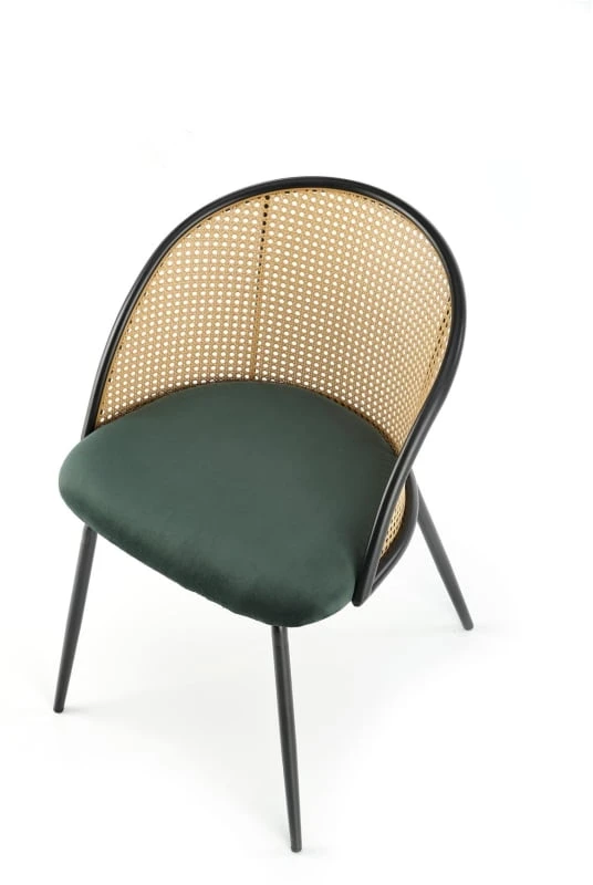 Krzesło ciemno zielone K-508