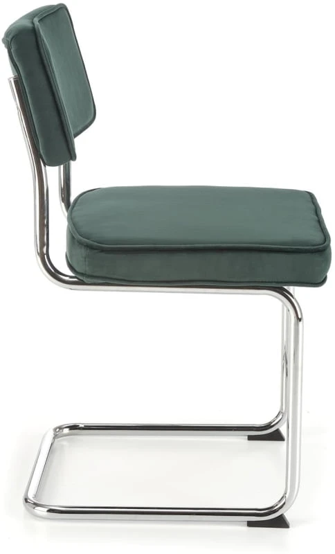 Tmavězelená židle K-510